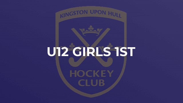 U12 Girls 1st