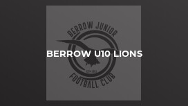 Berrow U10 Lions