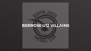 Berrow U12 Villains