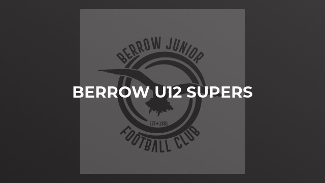 Berrow U12 Supers