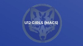 U12 Girls (MACS)