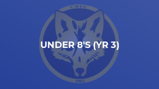 Under 8's (Yr 3)