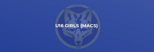 All MACs U16s V Notts Casuals
