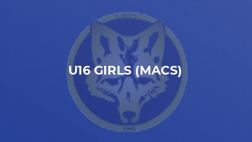 All MACs U16s V Notts Casuals