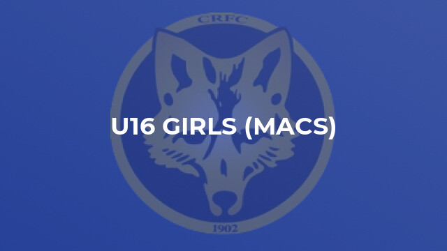 U16 Girls (MACS)