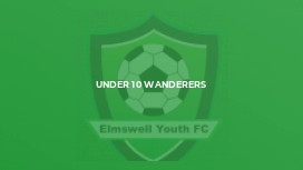 Under 10 Wanderers