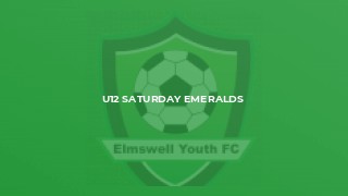 U12 Saturday Emeralds