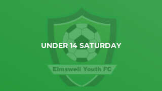 Under 14 Saturday