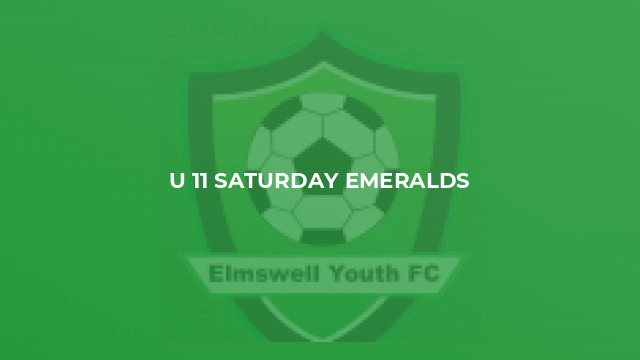 U 11 Saturday Emeralds
