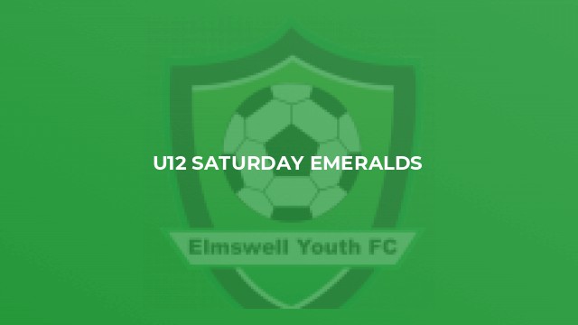 U12 Saturday Emeralds