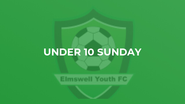 Under 10 Sunday