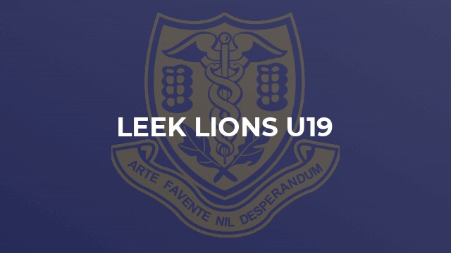 Leek Lions U19