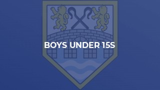 Boys Under 15s