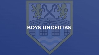 Boys Under 16s