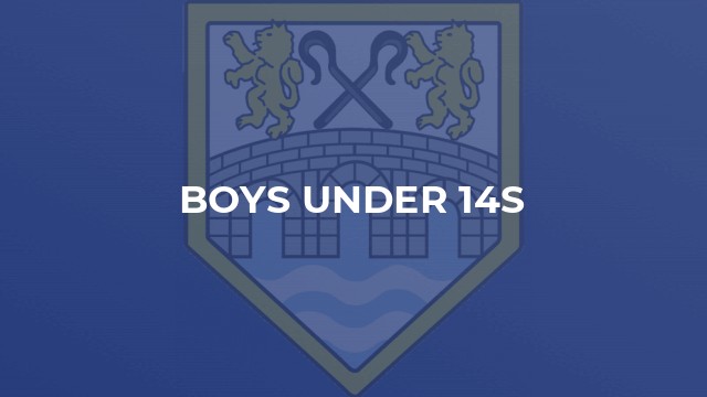 Boys Under 14s