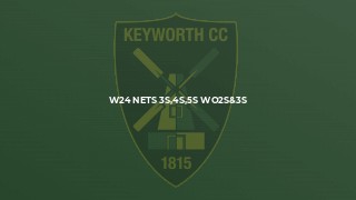 W24 Nets 3s,4s,5s Wo2s&3s