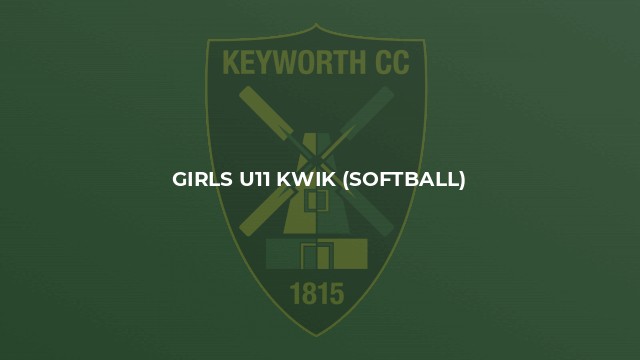 Girls U11 Kwik (Softball)