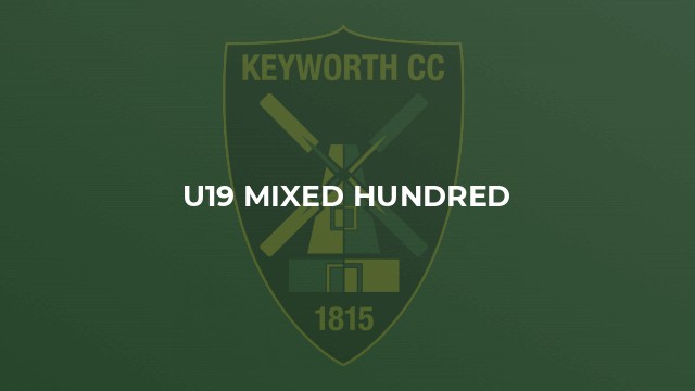 U19 Mixed Hundred