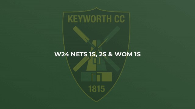 W24 Nets 1s, 2s & Wom 1s