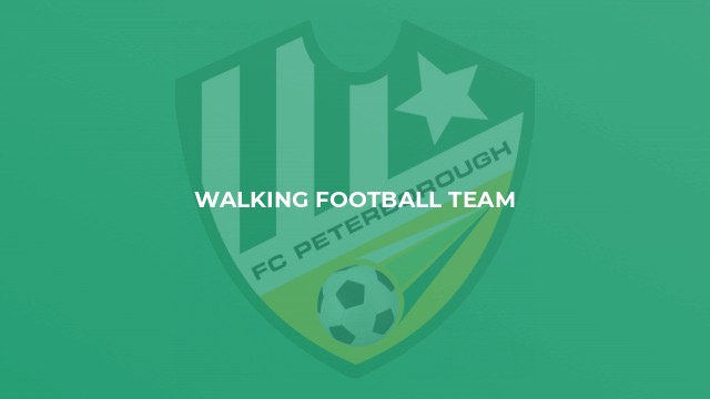 Walking Football Team