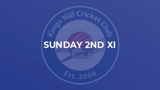 Sunday 2nd XI