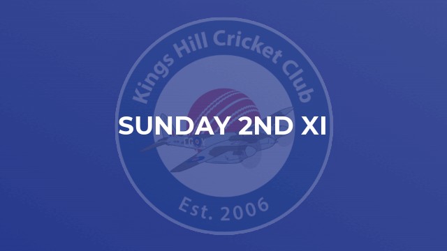 Sunday 2nd XI