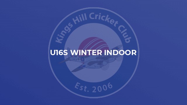 U16s Winter Indoor