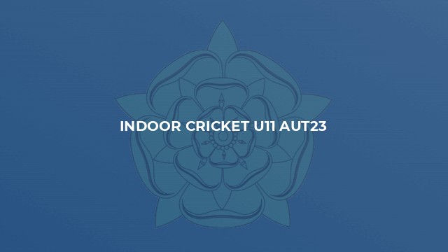 Indoor Cricket U11 Aut23