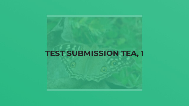 Test submission tea, 1