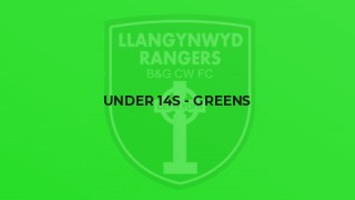 Under 14s - Greens