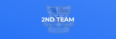 Sowerby lose for the first time this season