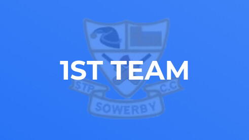 Sowerby into the semi finals.