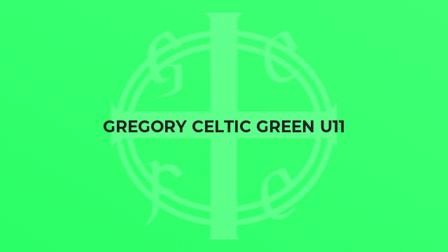 Gregory Celtic Green U11