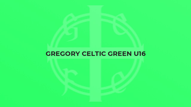 Gregory Celtic Green U16