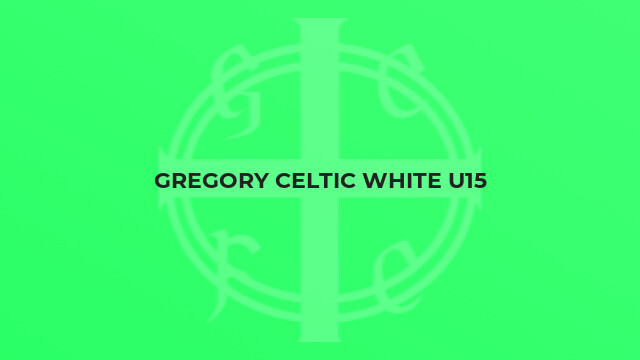 Gregory Celtic White U15