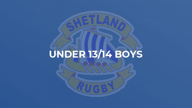 Under 13/14 Boys