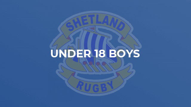 Under 18 Boys