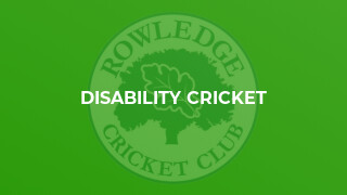 Disability Cricket