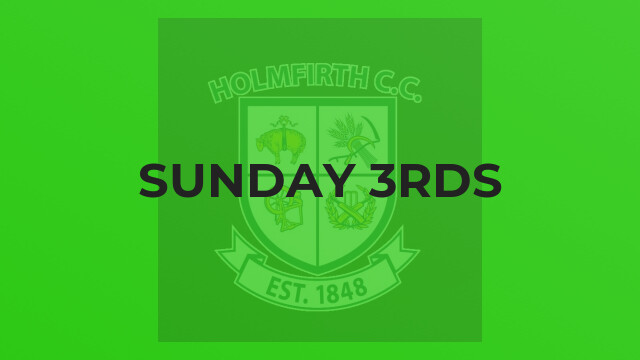 Sunday 3rds