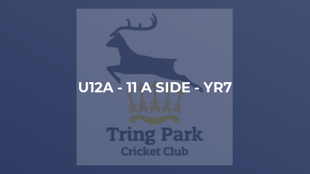 U12A - 11 a side - Yr7
