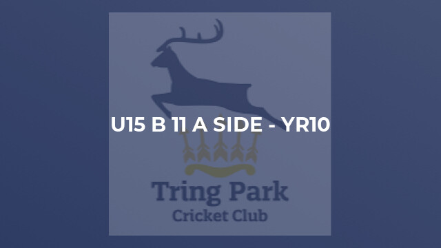 U15 B 11 a side - Yr10