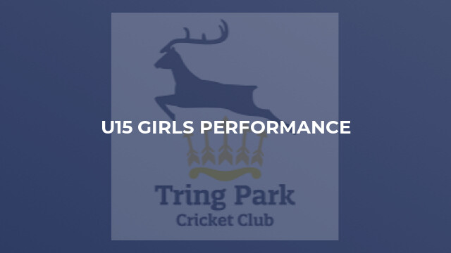 U15 Girls Performance