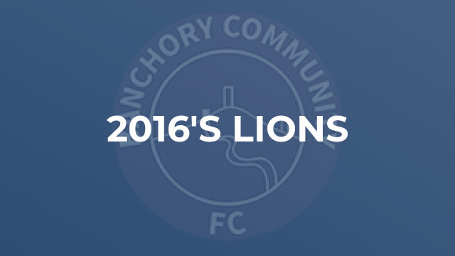 2016's Lions