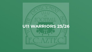 U11 Warriors 25/26