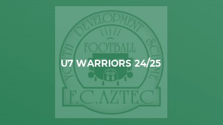 U7 Warriors 24/25