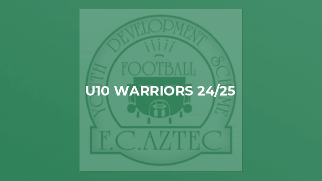 U10 Warriors 24/25