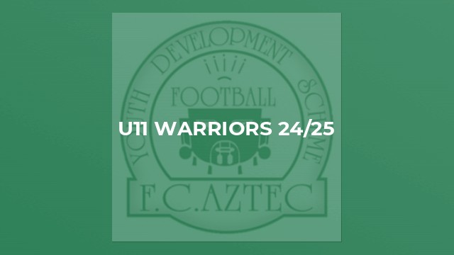 U11 Warriors 24/25