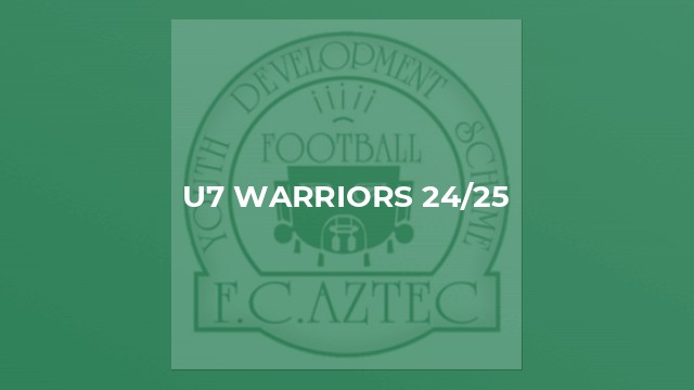 U7 Warriors 24/25