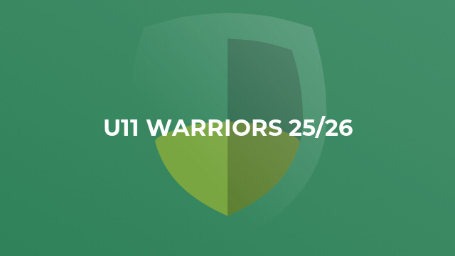 U11 Warriors 25/26
