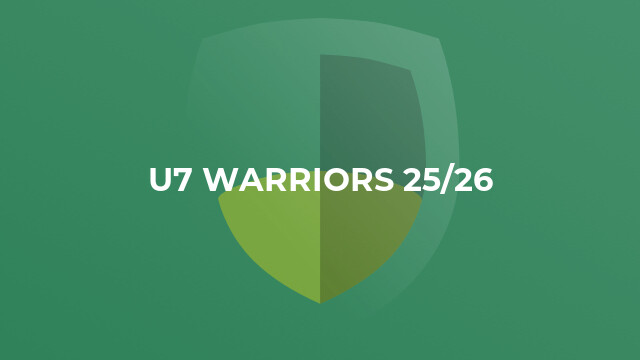 U7 Warriors 25/26